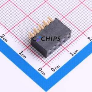SSQ-105-01-G-D Pin Socket Through hole Component (THT),P=2.54mm Connector 2.54mm 2.54mm Square Hole Through Hole - Product Image 1