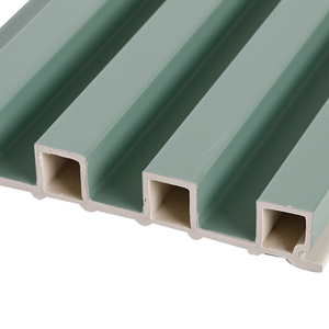 Revestimientos Pared Panneau intérieur Ranurado WPC Lambrin Decorativo Revestimiento PVC Intérieur Lambrin WPC Wpc Panneau mural plat - Product Image 5