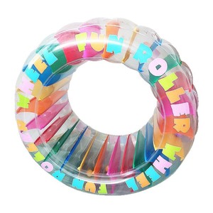 PVC Inflatable Water Roller For Children Fun Play Ride On Toy Indoor Outdoor Swimming Pool Recreation Game Equipment - Product Image 5