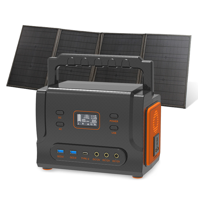 In Stock 300W Lifepo4 Battery Portable Power Station Portable Generator Outdoor Camping Home Portable Emergency Power Supply