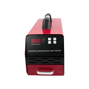Joint photosensible numérique entièrement automatique, pressage de machine de fabrication de timbres, caoutchouc rouge, usine