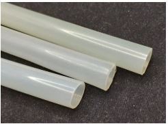 Tube en nylon blanc cylindrique transparent, flexible, de qualité extrusion, pour usage médical et industriel - Product Image 4
