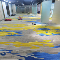 Tapis de sol d'hôtel au design moderne personnalisé, tapis de luxe pour hall d'hôtel 5 étoiles, tapis mural à mur, tapis de couloir d'hôtel