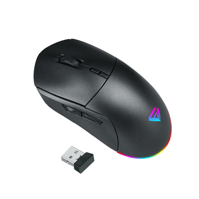 Rechargeable Wireless Mouse for Pc Computer Portable Ergonomic Silent Custom Rgb 2.4ghz Wireless Mouse