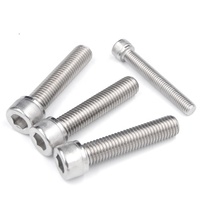 M3 M4 M5 M6 M8 M10 M12 boulons à vis en alliage de titane TA2 fixation Ti Color DIN912 colonne tête de coupe boulon à douille hexagonale