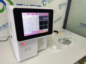 Analizador Hematológico de 5 Partes Totalmente Automático de Alta Gama DMX34, Instrumentos Analíticos Clínicos con Pantalla Táctil de 14 Pulgadas para Veterinaria - Product Image 4