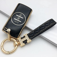 Étui de protection pour clé de voiture Chery en TPU léger et imperméable de haute qualité avec logo personnalisé à 3 boutons