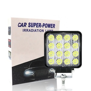 ไฟสปอร์ตไลท์ LED ดีไซน์ใหม่ ราคาดีที่สุด กำลังไฟ 48 วัตต์ รูปทรงสี่เหลี่ยม สำหรับรถบรรทุก - Product Image 3