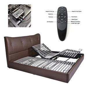 Tecforcare Electric Adjustable <strong>Bed</strong> <strong>Frame</strong> king <strong>Size</strong> Smart Adjustable <strong>Twin</strong> Metal <strong>Bed</strong> with Storage Bedroom Sets Up-holstered <strong>Beds</strong> - Product Image 2