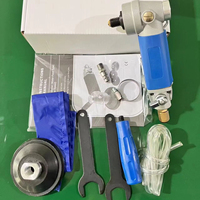 Polisseuse à air outil pneumatique à vitesse différente meuleuse d'angle d'air pour outils de meulage de tampon de polissage Flexible humide