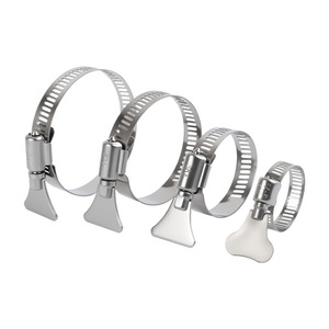 Jingzhao Stainless Steel <b>Hose</b> <b>Clamp</b> 6-300mm With Handle For Pipe Repair - Product Image 3