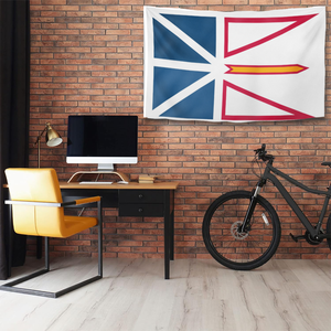 Bandera Personalizada de Nueva Tierra Firmina <span class=keywords><strong>y</strong></span> <span class=keywords><strong>Labrador</strong></span>, Bandera Canadiense Provincial para Colgar en la Pared, de Poliéster para Exteriores, con Ojales de Latón - Product Image 4