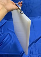 Planche à découper en plastique HDPE 100 % pur de haute qualité, personnalisable avec logo, taille et épaisseur sur mesure, durable, antidérapante, anti-moisissure, lisse
