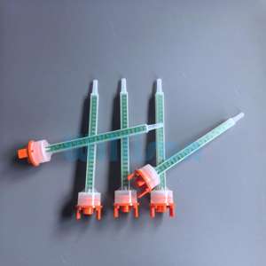 Mezclador estático AB, tubo mezclador AB, tubo mezclador AB, boquilla dispensadora <span class=keywords><strong>verde</strong></span>, núcleo cuadrado redondo, epoxis <span class=keywords><strong>Duo</strong></span> - Product Image 4