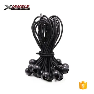 25 Pcs Nhiệm Vụ Nặng Nề Có Thể Điều Chỉnh Nhỏ Bungee Dây Với Balls Set Bungee Bóng Bóng Dây Đàn Hồi