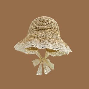 Nouvelle collection – Chapeau canotier en raphia tressé pour femme, grand bord, protection solaire, idéal pour la plage, les voyages et le ski - Product Image 5