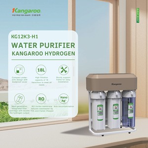 Purificador de Agua Eléctrico RO de 7 Etapas de Alta Visibilidad, Marca Kangaroo, Fabricado en Vietnam, 100 GPD, con Control por Aplicación, Cubierta Superior para Exteriores, Precio Económico - Product Image 5