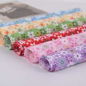 Lot de Tissu En Voile 100% coton, Voile Floral, imprimé, personnalisé, à suspendre, Textile de maison, 50 m par mètre - Product Image 4