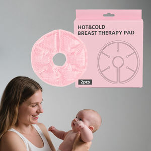 كمادات باردة للأم والطفل لتخفيف الآلام والتورم، كمادات ثلج للثدي، كمادات جل ساخنة وباردة، علاج بالجل، وسادة ثدي - Product Image 1