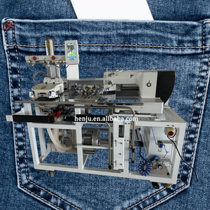 Sudadera automática Pocket Setter Ropa deportiva sin hierro Bolsillo de <span class=keywords><strong>canguro</strong></span> Precios al por mayor Máquina de coser industrial adjunta - Product Image 1