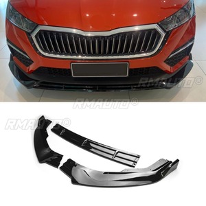 สปอยเลอร์กันชนหน้า ฝาครอบกันชน ชุดแต่งกันชนหน้า สำหรับรถยนต์ Volkswagen Skoda Octavia ปี 2021-2023 อุปกรณ์ตกแต่งรถยนต์ - Product Image 6