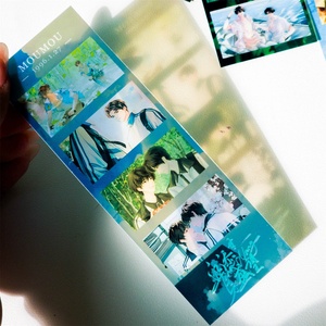 Photocard de PVC Kpop Personalizada con Doble Franja Lateral, Marcapáginas Kpop con Franja Fotográfica para Regalo, Evento de Ídolos Kpop - Product Image 5