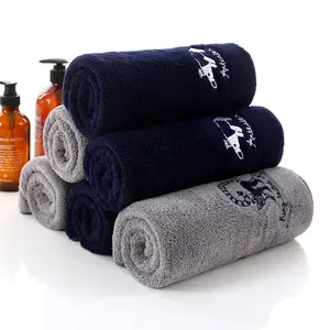 Горячая Распродажа, полотенце из микрофибры с индивидуальным принтом, спа-полотенце с логотипом, китайский завод-поставщик