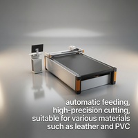 Máquina de Corte de Cuero Automática de Venta Directa de Fábrica Industrial, Máquina de Corte con Cuchilla Vibratoria CNC para Defectos