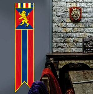 Drapeaux muraux imprimés sur mesure, bannières tapisserie - Décoration pour la maison, pub, toile de fond de mariage, polyester, logo personnalisé - Product Image 2