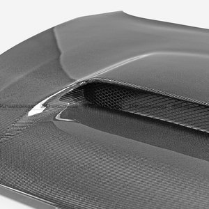 Capó de carbono real para Subaru Impreza WRX VAB VAF STI 2014-2018, estilo OEM, capó de carbono 3K T-Will, modificación exterior duradera. - Product Image 4