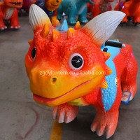 Meistverkaufte Großhandels-Kinder-Elektroautos mit Animierten Dinosauriern - Ferngesteuert und mit Token-Betrieb für Innen/Außen, Zuhause und Schule
