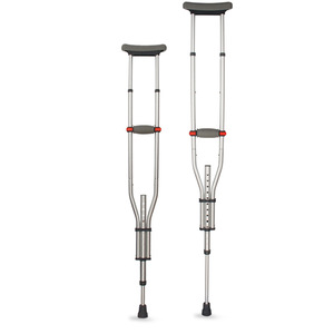 Béquilles médicales en alliage d'aluminium légères et antidérapantes pour la rééducation des fractures, origine Hebei - Product Image 4