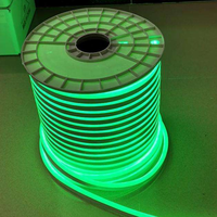 Bande lumineuse LED AC110V 220V SMD5050 RGB Neon Flex 120LEDs/m Ra80 10w/m 100m/rouleau IP67 étanche pour aménagement paysager