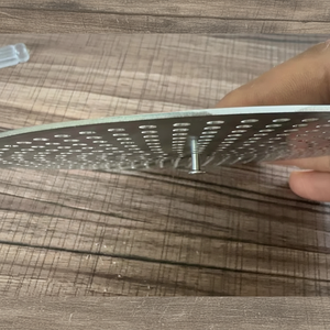 Square Stainless Steel <b>Shower</b> <b>Drain</b> Cover Hair Catcher/<b>Drain</b> Strainer Replacement for Bathrooms <b>Showers</b> Sinks - Product Image 1