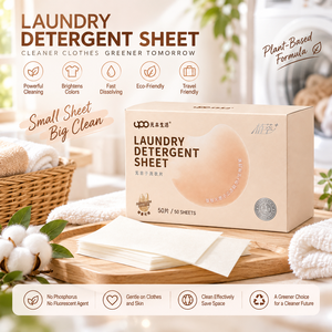 Feuilles de lessive écologiques jetables et dissolvables pour l'élimination des taches sur les vêtements - Product Image 2