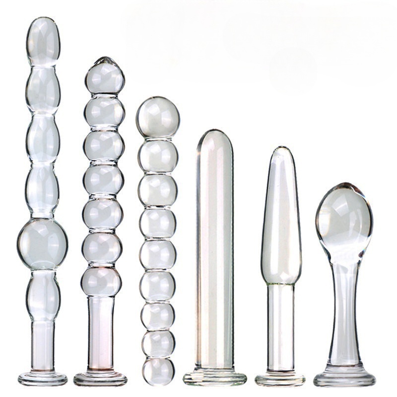 Glass Anal Plug Six-piece Set Pulling Beads Dual Use Small Dildos Butt Plugs  Masturbation Posterior Dilation Adult Sex Toys| Alibaba.com