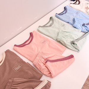 Conjunto de Ropa de Dormir para Bebé de Algodón Suave, Ropa Cómoda para el Hogar para Niños y Niñas - Product Image 3