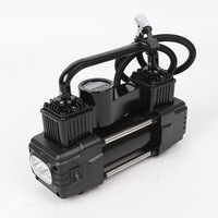 Combinaison Auto Mini compresseur d'air pompe électrique gonfleur de pneu pompe électrique pneu Air gonfleur voiture outils ensemble