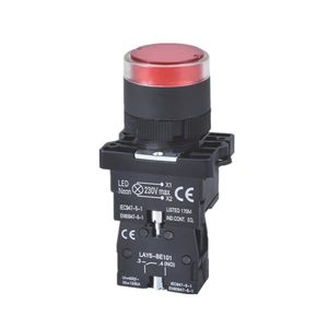 Interruptor de Botón de Plástico/Aluminio con Clasificación IP65 de 10A para Equipos de Música, Ofrece una Superficie de Control Táctil en una Carcasa Duradera con LED - Product Image 5