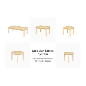 Set Moderno di Scrivania e Sedia in Legno per Asili Nido, Scuole Materne e Arredamento per Bambini - Product Image 2