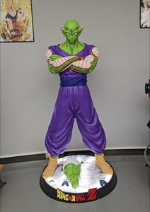 Statue de Piccolo grandeur nature 1:1 sur mesure avec base Dende & Manga, figurine d'anime de collection, décoration - Product Image 4