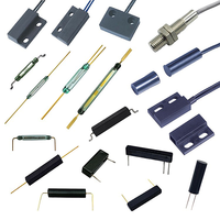 Sensor Magnético de Láminas (Reed Switch) de Plástico Moldeado SMD Serie 9/11/14/16mm Normalmente Abierto de Montaje en Superficie