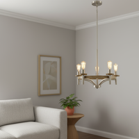 Lustre LED long en acier doré antique de style vintage américain pour escalier, idéal pour salon et décoration intérieure (OEM/ODM)