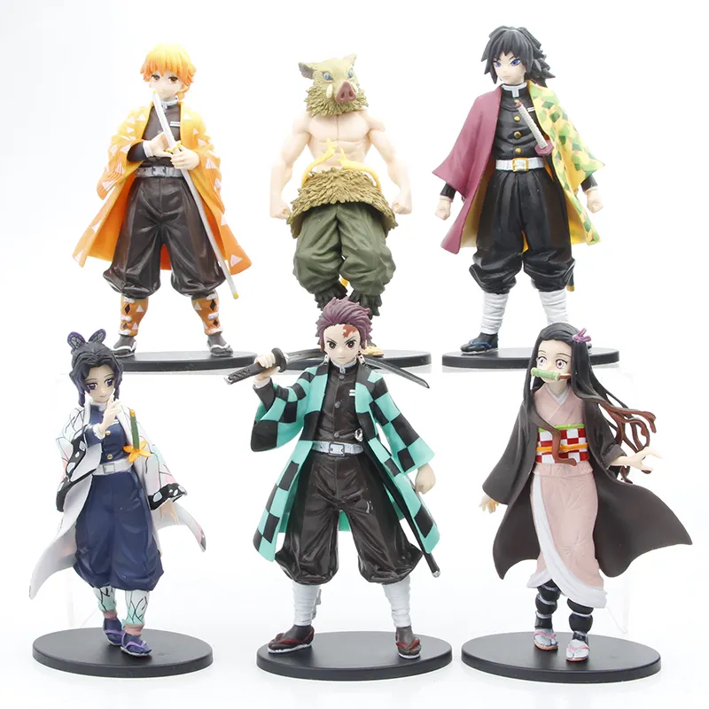 Hot-selling Anime Demon Slayer Character Model Decoration Collection Toy Blind Box Action Figure