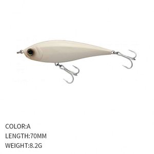 Señuelos de Pesca Tipo Lápiz de 70 mm y 8.2 g, Señuelos de Lanzamiento Largo para Agua Salada, Señuelos Artificiales para Pesca de Trucha, Pesca de Arrastre, Twitchbait para Pesca Costera - Product Image 4