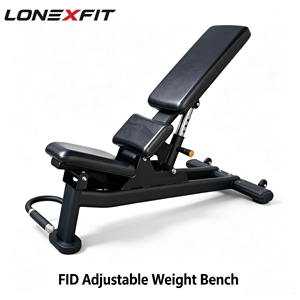 <span class=keywords><strong>Banc</strong></span> de musculation FID réglable, conception à coussinets fendus sans interstice, inclinable et déclinable, <span class=keywords><strong>banc</strong></span> de musculation commercial robuste en métal pliable pour presse - Product Image 1