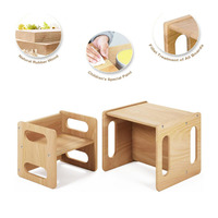 Montessori 1-3 Jahre alte Kinder Tisch & Stuhl Set Moderne Home Office & Schlafzimmer möbel für Entwöhnung & Küche