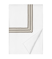 Housse de coussin moderne 100S 100% coton Broderie Housse de coussin personnalisée