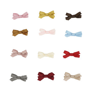 Mini Clip de pelo <span class=keywords><strong>para</strong></span> niña, lazo de pelo personalizado de poliéster, grogrén, Boutique, <span class=keywords><strong>regalo</strong></span> <span class=keywords><strong>para</strong></span> bebé - Product Image 2