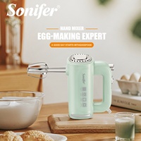 Batteur à œufs de cuisine Sonifer SF-7034 en gros, petit, pas cher, en plastique, électrique, à main, pour mélanger les aliments et les gâteaux